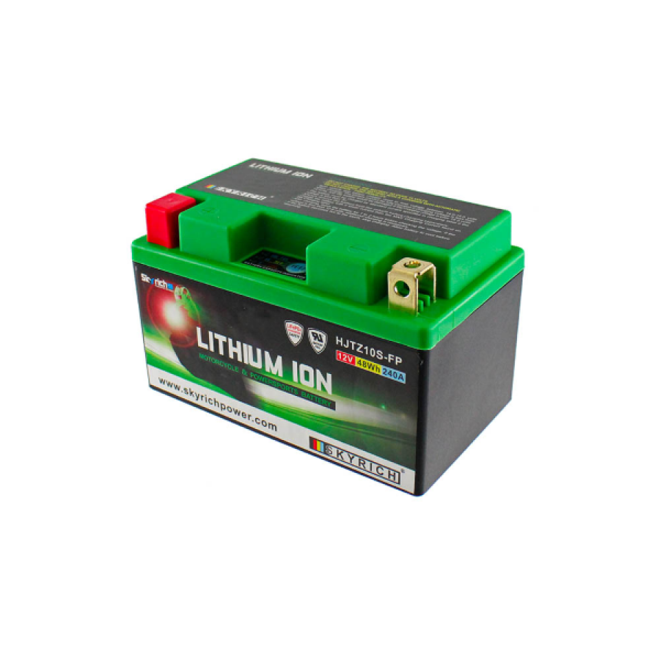 Batterie Lithium Skyrich pour Moto MV Agusta 750 F4 1999 à 2005 YTZ10S HJTZ10S-FP / 12V 8,6Ah Neuf