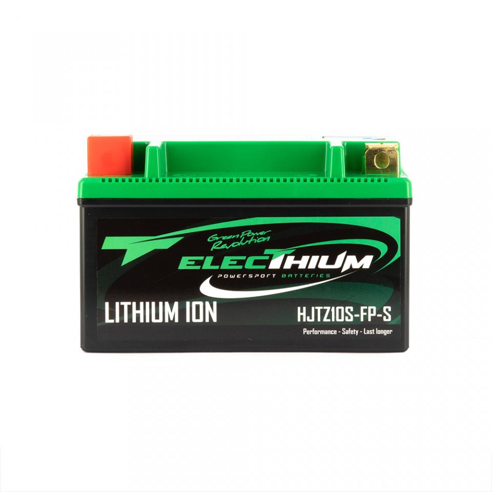 Batterie Lithium Electhium pour Moto Yamaha 1000 Yzf R1 Sp-R Ohlins 2010 YTZ10S-BS / HJTZ10S-FP-S / 4Ah Neuf