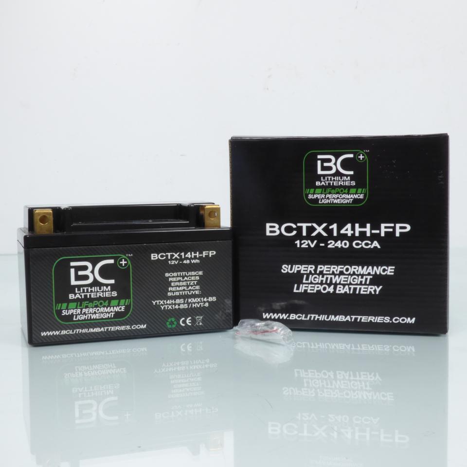 Batterie Lithium BC Battery pour Scooter Piaggio 250 Beverly 2005 à 2007 HJTX14H-FP-S / 12V 4Ah Neuf