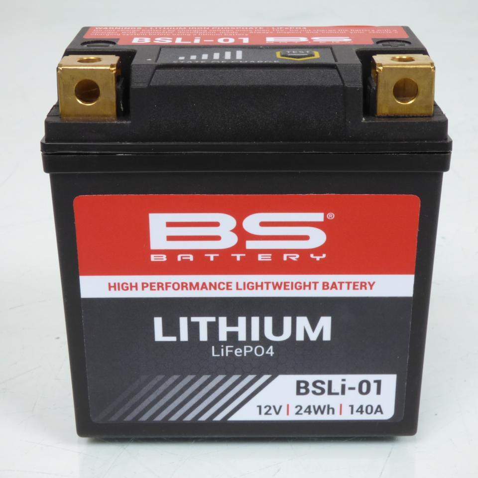 Batterie Lithium BS Battery pour moto KTM 250 Sx-F 4T 2016 à 2017 BSLi-01 / LFP01 / 12V 24Wh Neuf