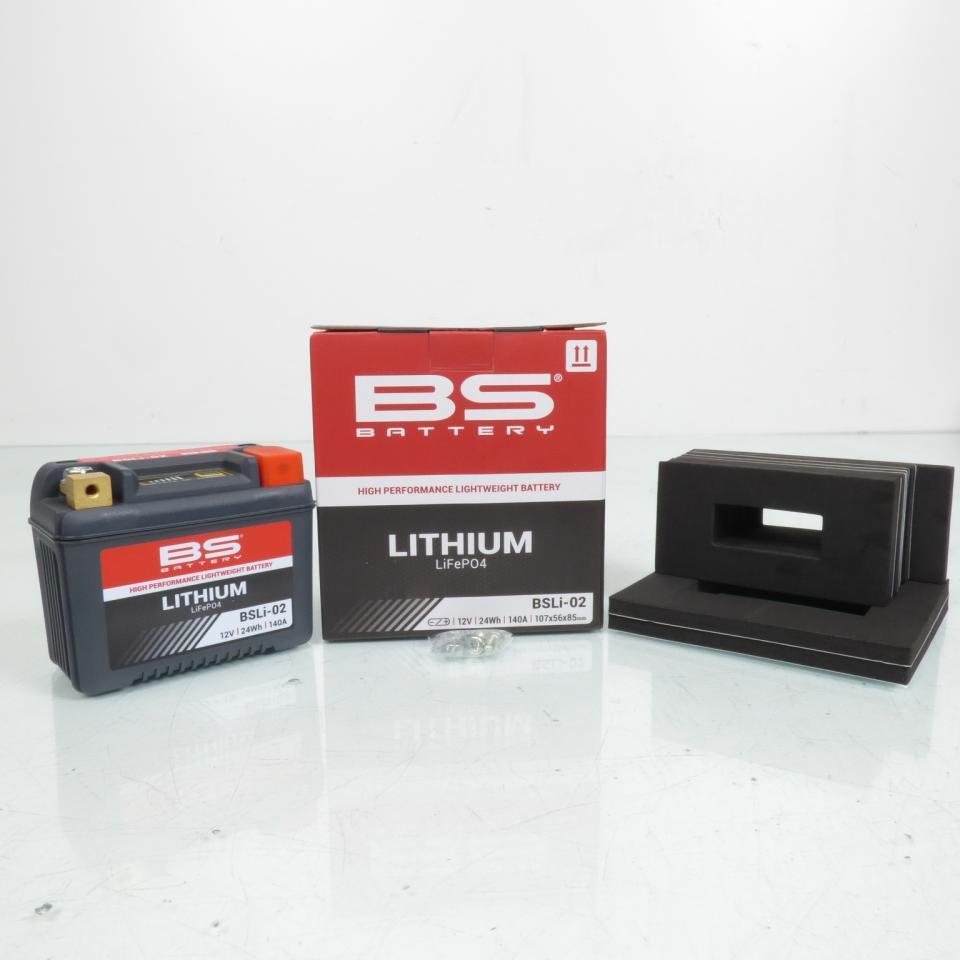 Batterie Lithium BS Battery pour Auto Peugeot 80 SV Geo 1991 à 1995 YB5L-B / HJB5L-FP / 12V 1.6Ah Neuf