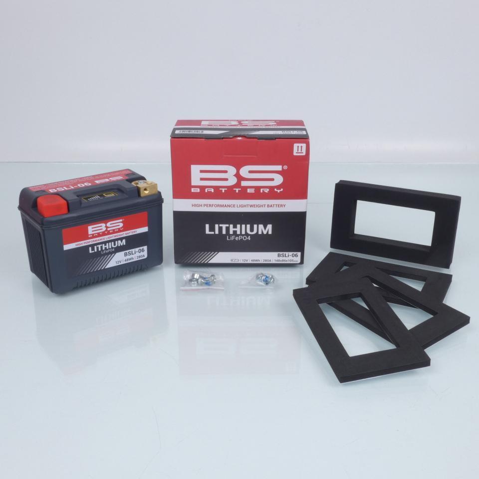 Batterie Lithium BS Battery BSLi-06 / 12V 48Wh pour moto scooter Neuf