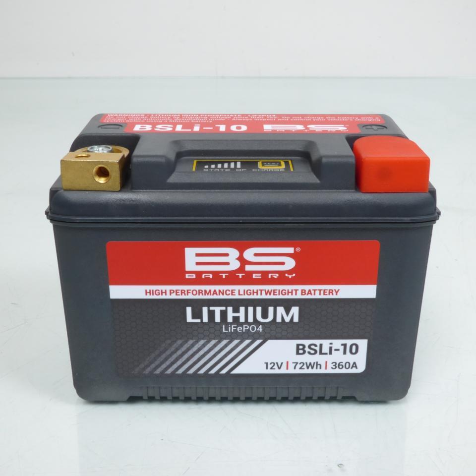 Batterie Lithium BS Battery pour Quad Yamaha 400 Yfm Fw Kodiak 1996 à 2004 BSLi-10 / LTX20L / HJTX20HQ-FP Neuf
