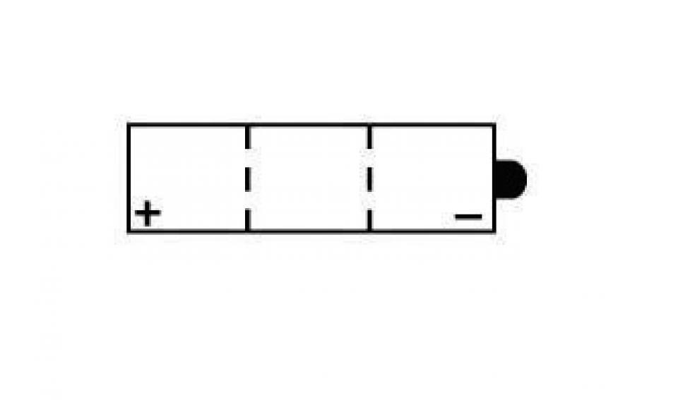 Batterie Lithium Electhium pour Moto Yamaha 600 Xj N Diversion 1995 à 2002 Neuf