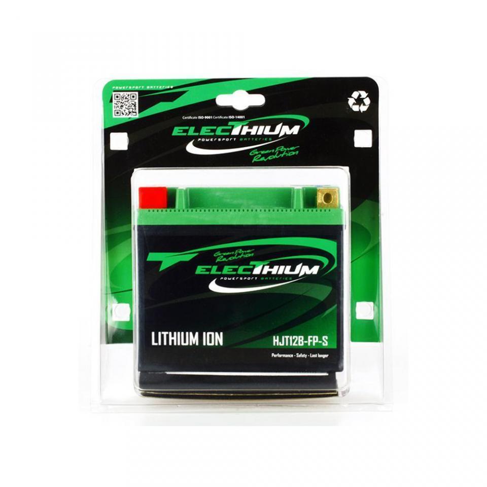 Batterie Lithium Electhium pour Moto Ducati 1000 Desmosedici Rr V4 2008 à 2009 HJT12B-FP-S / 12.8V 4.8Ah Neuf