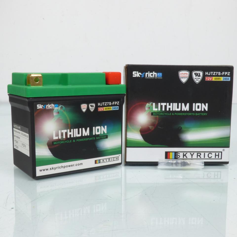 Batterie Lithium Skyrich pour moto Honda 1000 CRF L Africa Twin Abs 2017 à 2019 HJTZ7S-FPZ / 12V 4Ah / SD06 Neuf