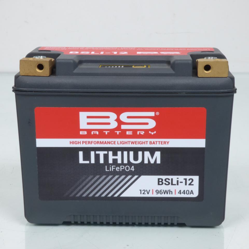 Batterie Lithium BS Battery pour moto BMW 1000 K 100 Lt 1987 à 1991 BSLi-12 / LFPIX30L / 12V 96Wh Neuf