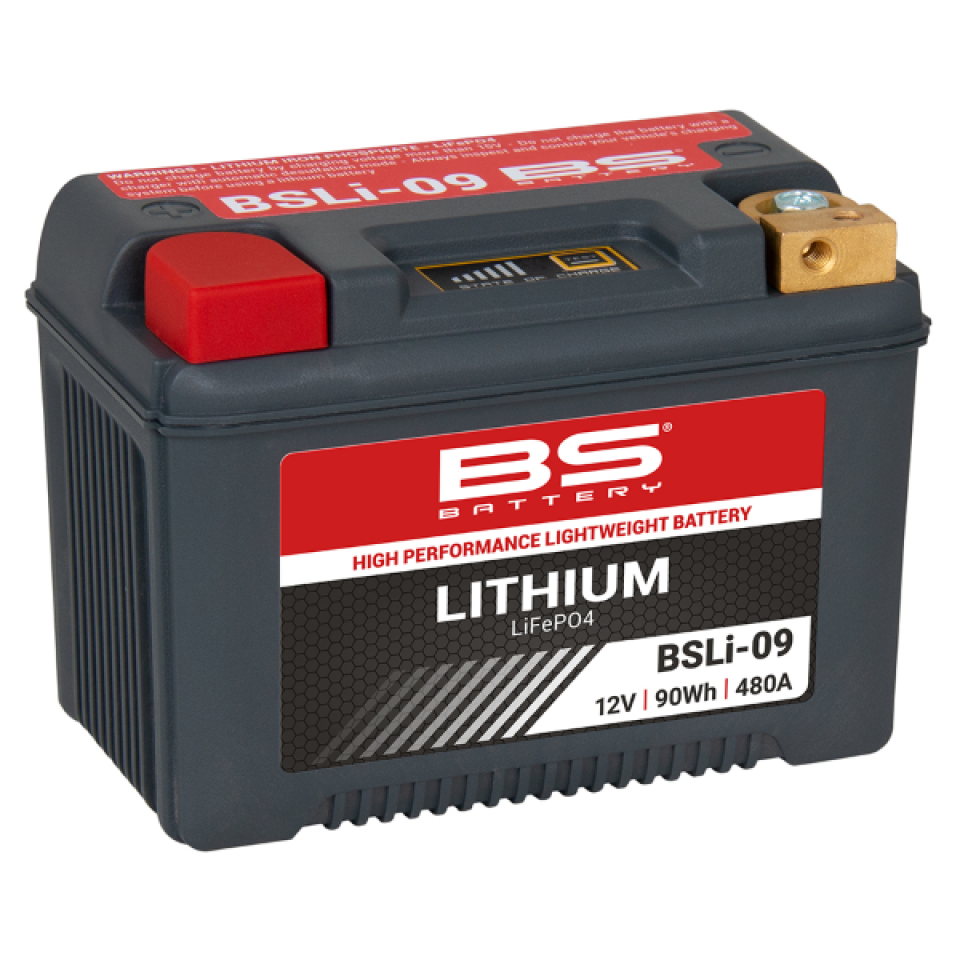 Batterie Lithium BS Battery pour Moto BMW 1300 K S 2009 à 2014 BSLi-09 / LFPX20H / 12V 72Wh Neuf