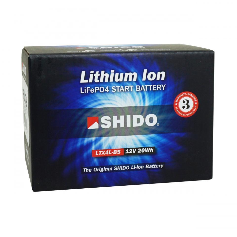 Batterie Lithium SHIDO pour Scooter Peugeot 50 Ludix PRO 2005 à 2013 Neuf