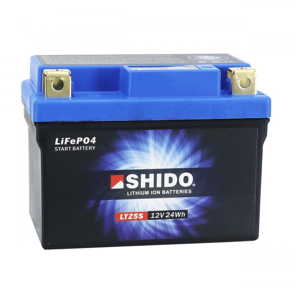Batterie Lithium SHIDO pour Scooter Peugeot 50 LUDIX ONE BIPLACE 2007 à 2014 Neuf