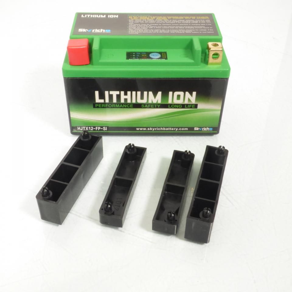 Batterie Lithium Skyrich pour Quad Sym 250 Quadlander 2005 à 2007 YTX12-BS / 12V 10Ah Neuf en destockage