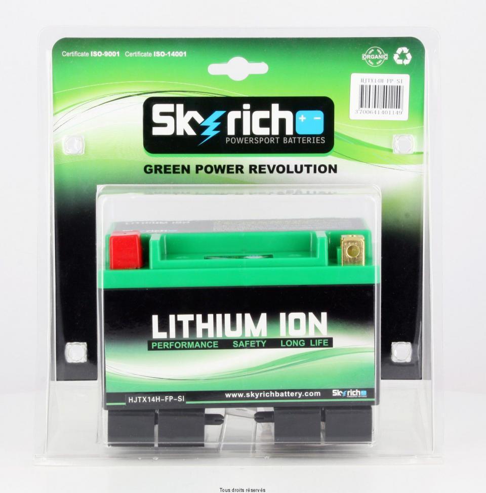 Batterie Lithium Skyrich pour Scooter Gilera 250 Nexus 2007 HJTX14H-FP-S / 12V 4Ah Neuf