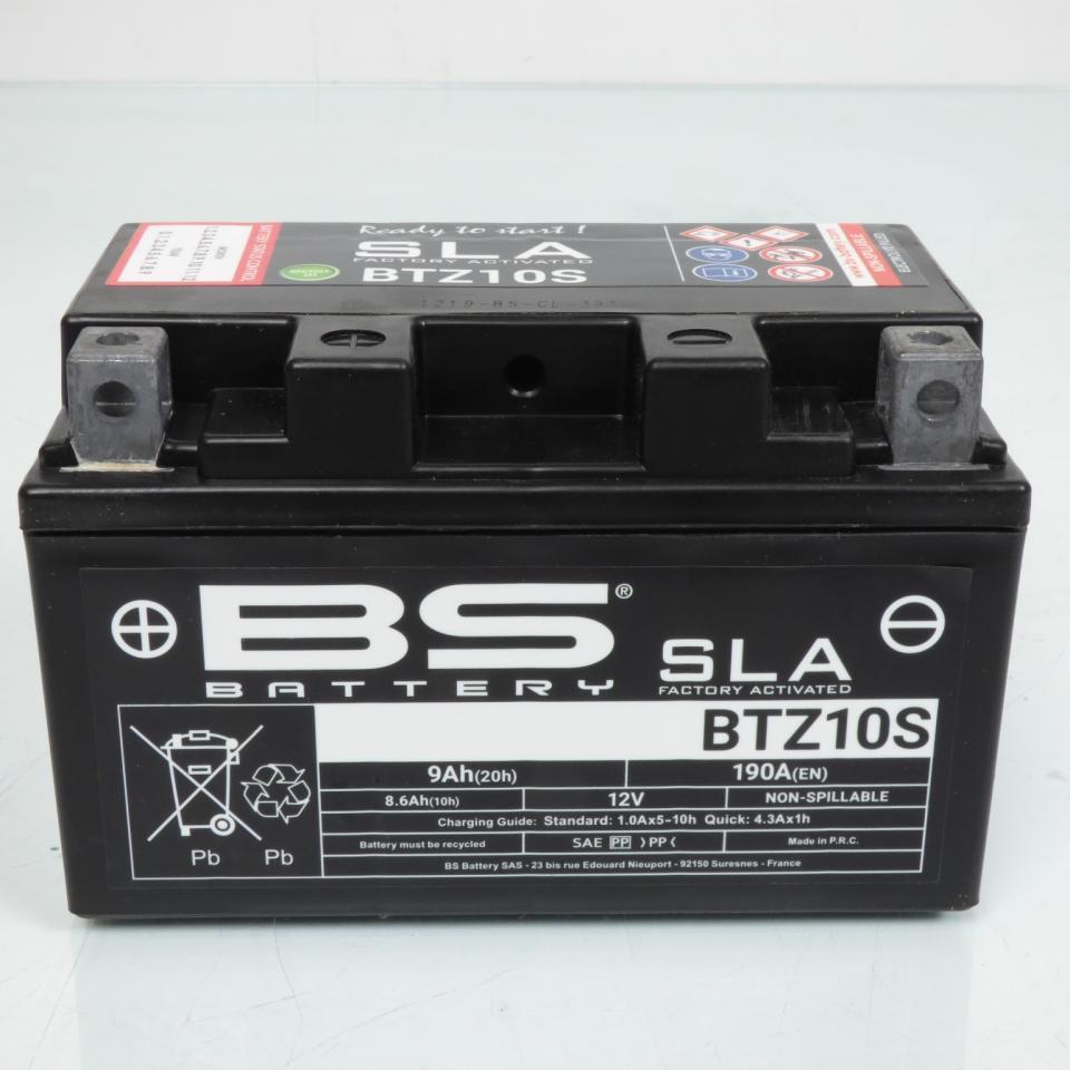 Batterie SLA BS Battery pour Moto Honda 600 Cb Fa Hornet Avec Abs 2007 à 2014 YTZ10S / SLA / 12V 8Ah Neuf