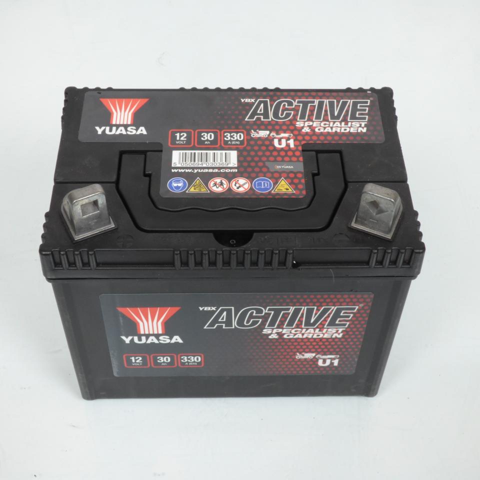 Batterie SLA Yuasa U1 / 12V 30Ah pour motoculture Neuf