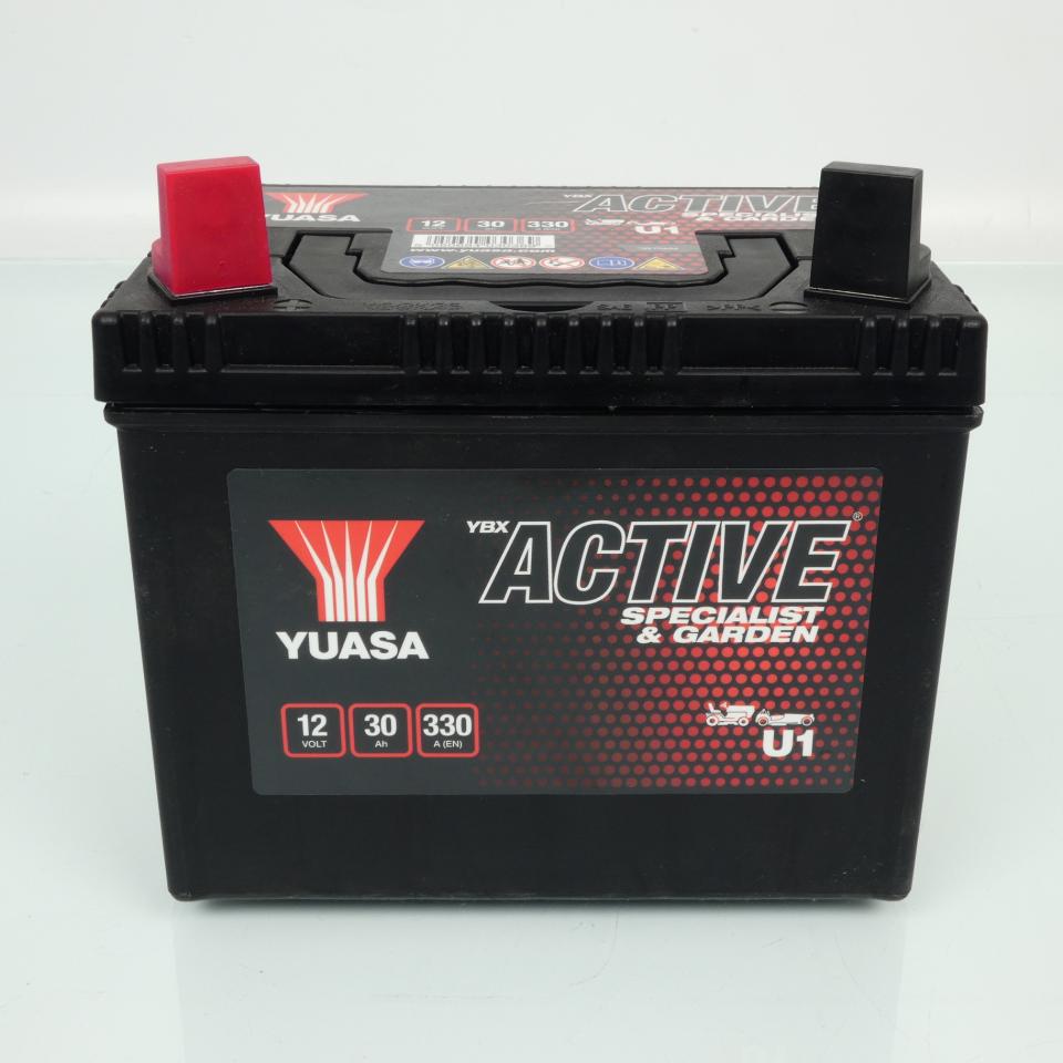 Batterie SLA Yuasa U1 / 12V 30Ah pour motoculture Neuf