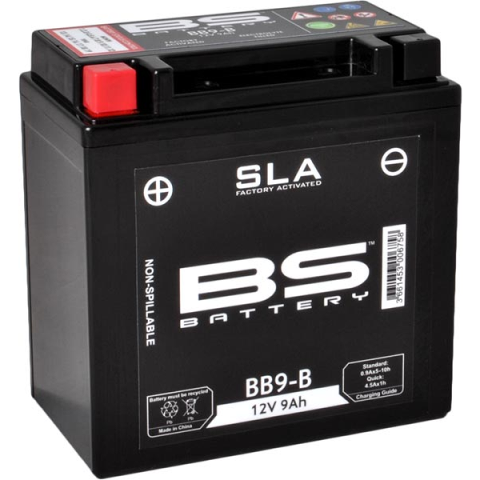 Batterie SLA BS Battery pour Moto Hyosung 125 Gf Speed 1999 à 2003 Neuf