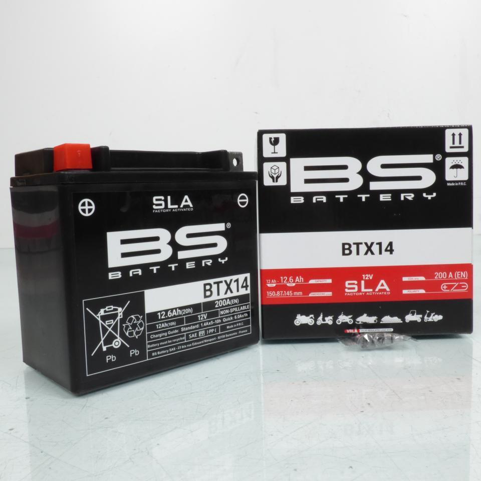 Batterie SLA BS Battery pour Quad Kawasaki 750 KVF I BRUTE FORCE 4X4 EPS 2012 à 2020 Neuf