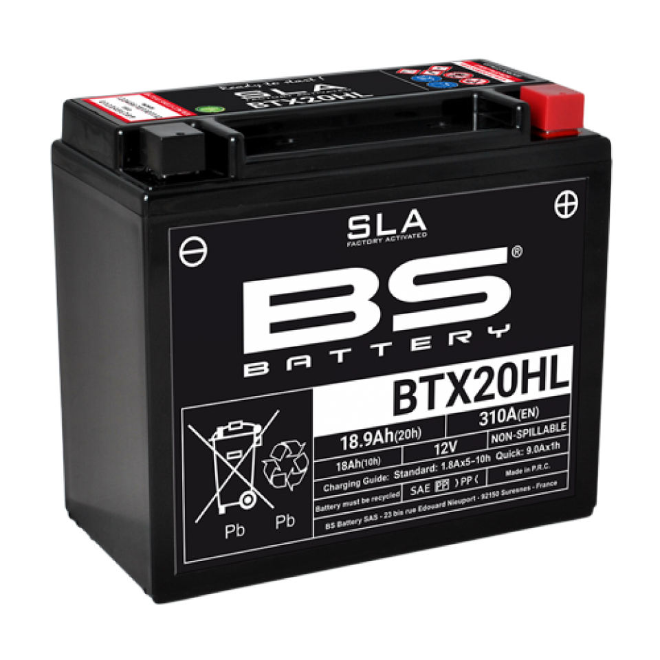 Batterie SLA BS Battery pour Quad Polaris 1000 Sportsman XP 2014 à 2018 Neuf