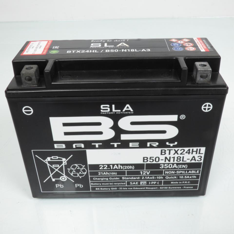 Batterie SLA BS Battery pour Moto Harley Davidson 1340 FLHT Electra Glide 1985 à 1986 Neuf