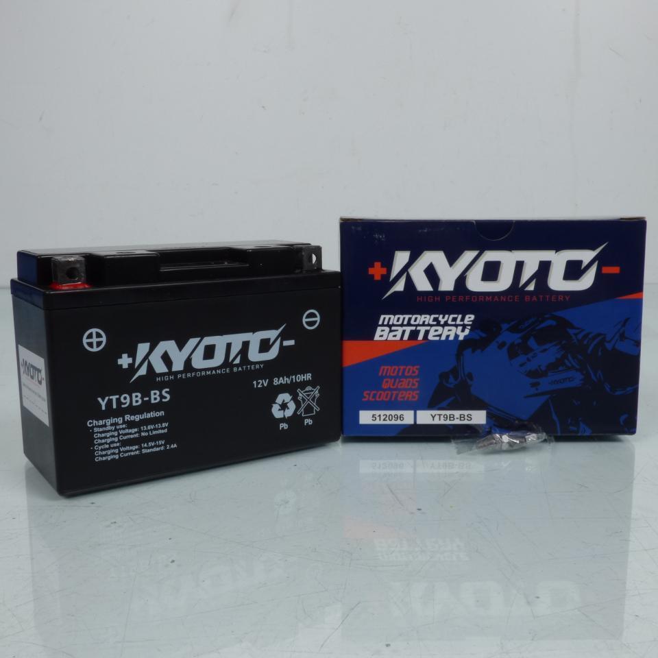 Batterie Kyoto pour Scooter Yamaha 500 Xp T-Max 2001 à 2003 YT9B-BS SLA / 12V 8Ah Neuf