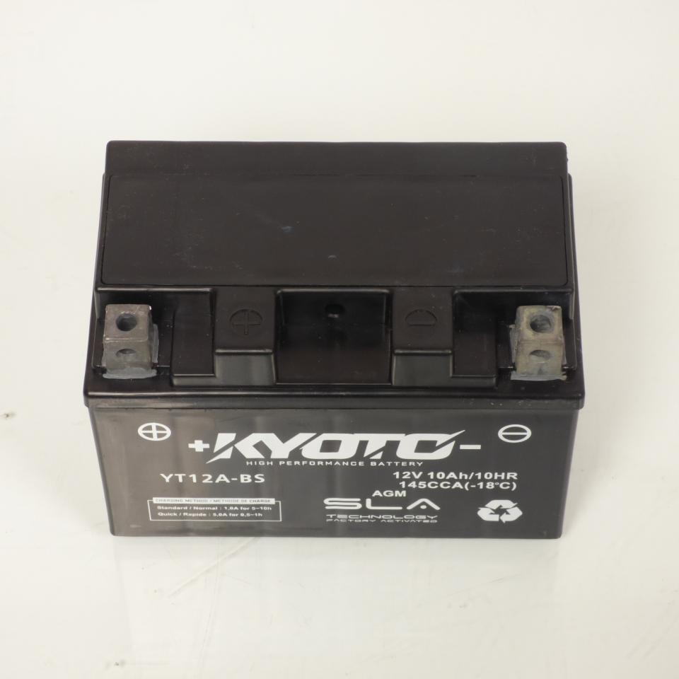 Batterie SLA Kyoto pour Quad SMC 500 Canyon 2009 à 2011 YT12A-BS SLA / 12V 10Ah Neuf