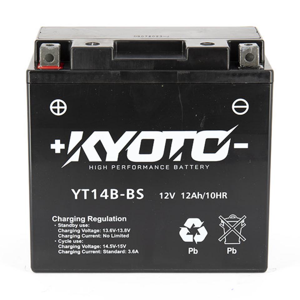 Batterie SLA Kyoto pour Moto Yamaha 1000 FZS Fazer 2001 à 2005 YT14B-BS SLA / 12V 12Ah Neuf