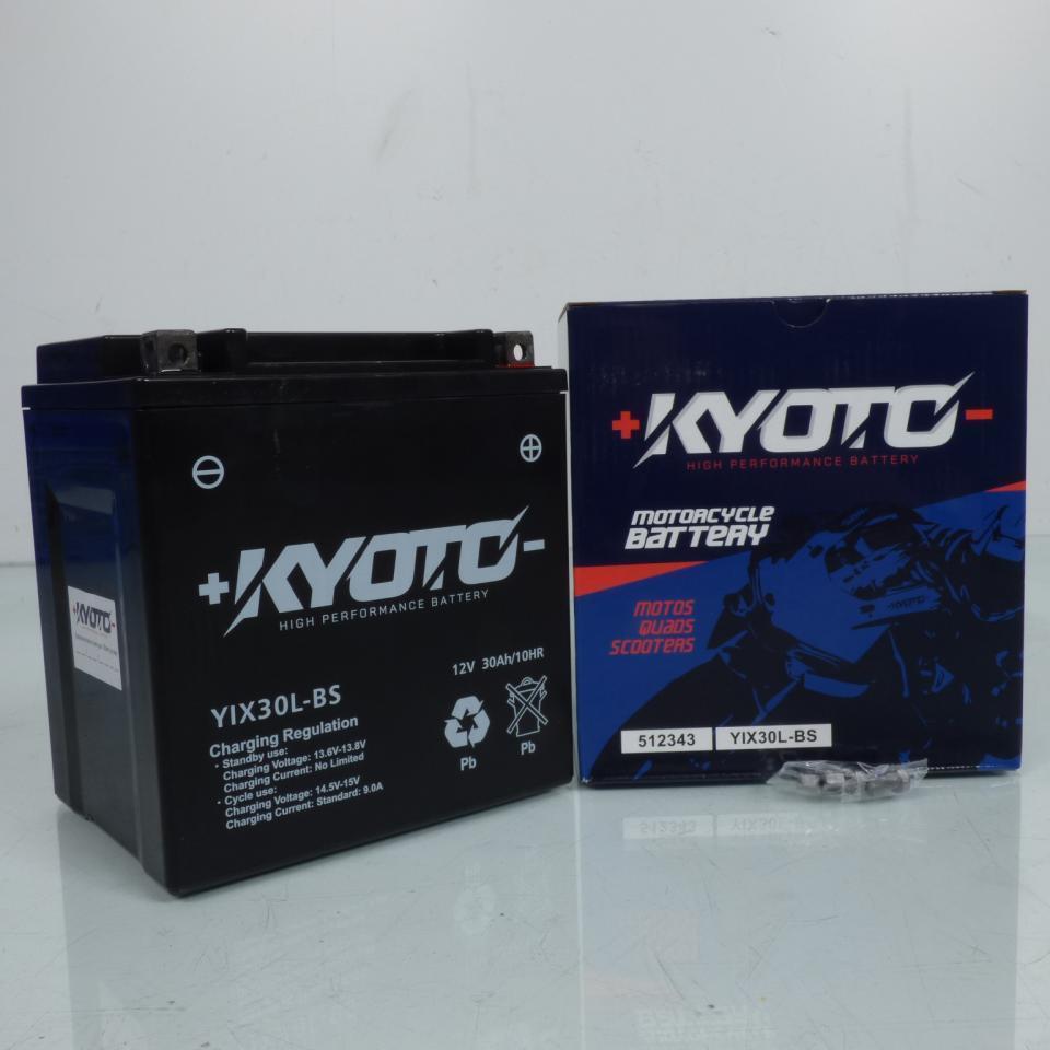 Batterie SLA Kyoto pour Quad Polaris 800 Sportsman 6X6 2010 YIX30L-BS SLA / 12V 30Ah Neuf