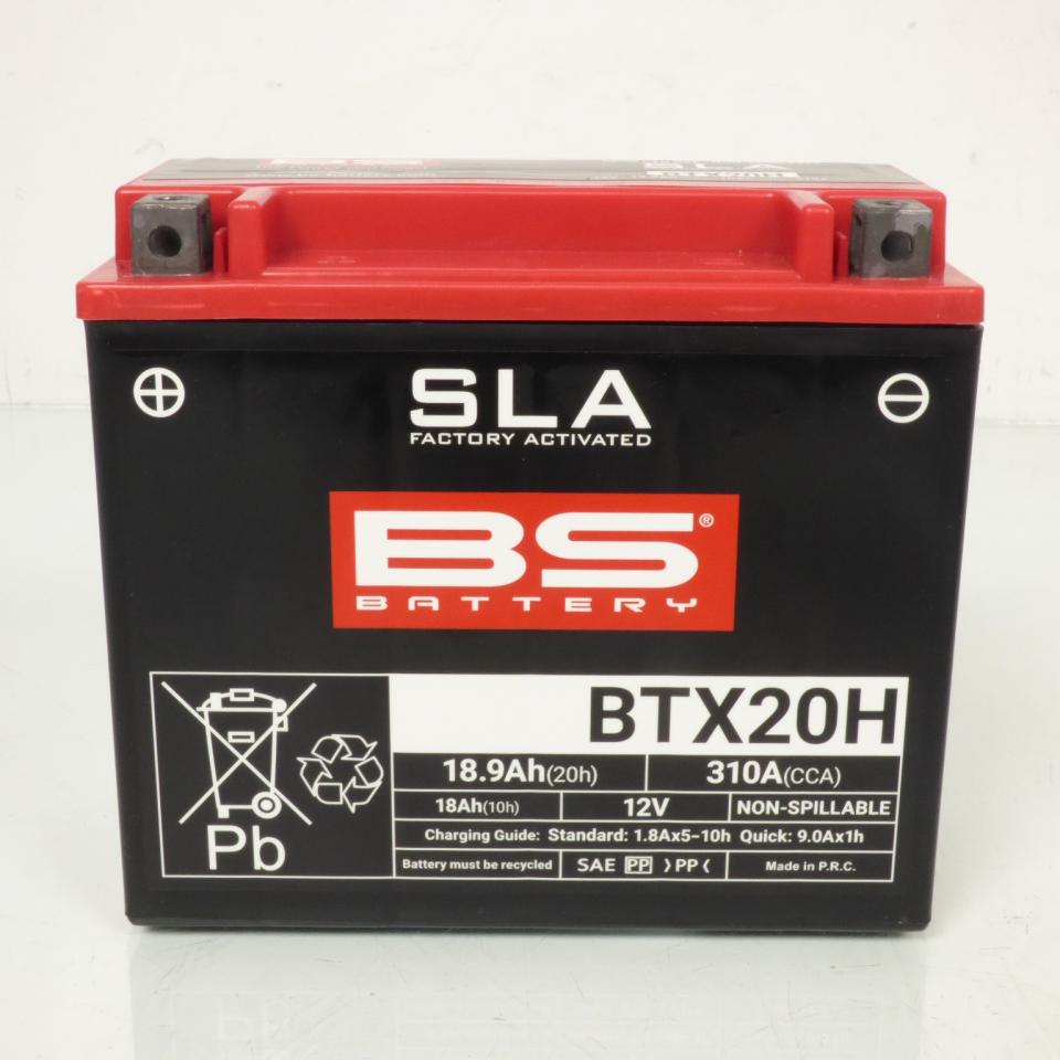 Batterie SLA BS Battery YTX20H pour moto Moto Guzzi 1200 Norge 2011-2016 12V 18.9Ah