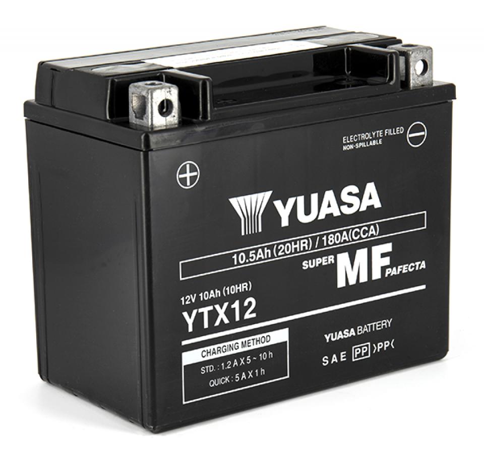 Batterie SLA Yuasa pour Moto Daelim 125 Vl Daystar 2007 à 2014 Neuf