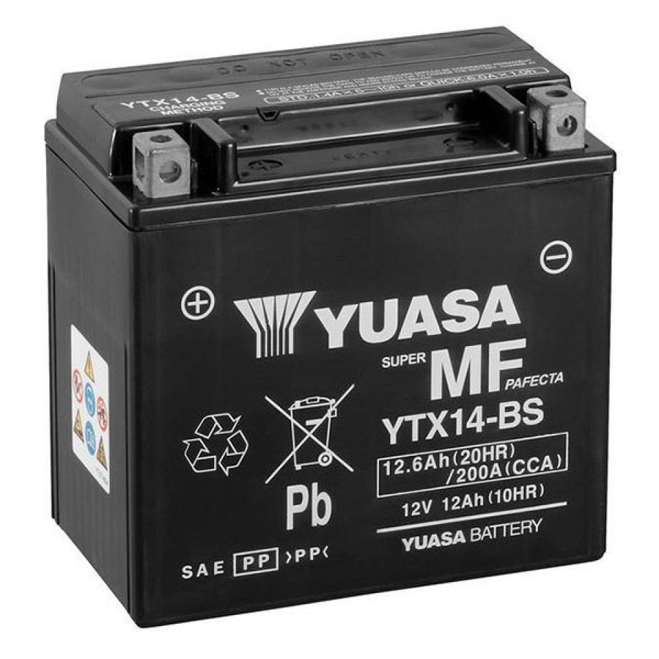 Batterie SLA Yuasa pour Moto Husqvarna 900 Nuda Abs 2013 Neuf