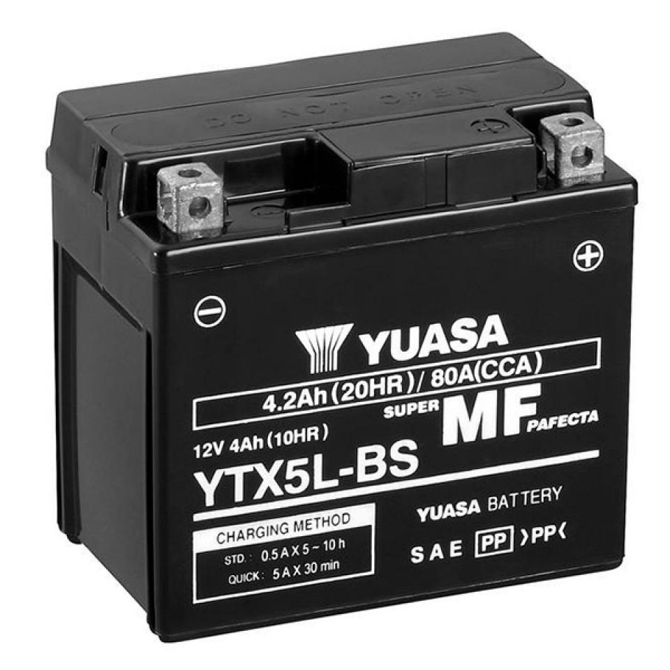 Batterie SLA Yuasa pour Moto Beta 125 Alp 4T 2010 à 2012 Neuf