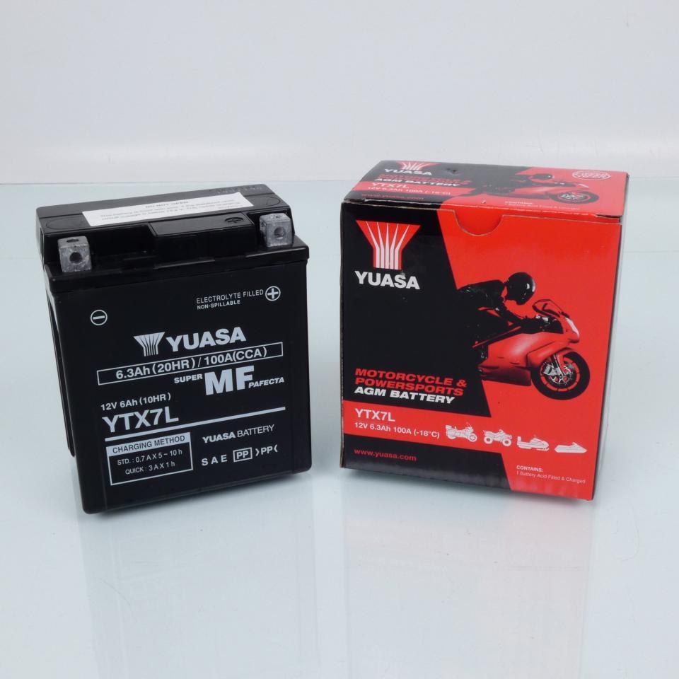 Batterie SLA Yuasa pour Moto BRIXTON 125 BX X 2017 à 2019 Neuf