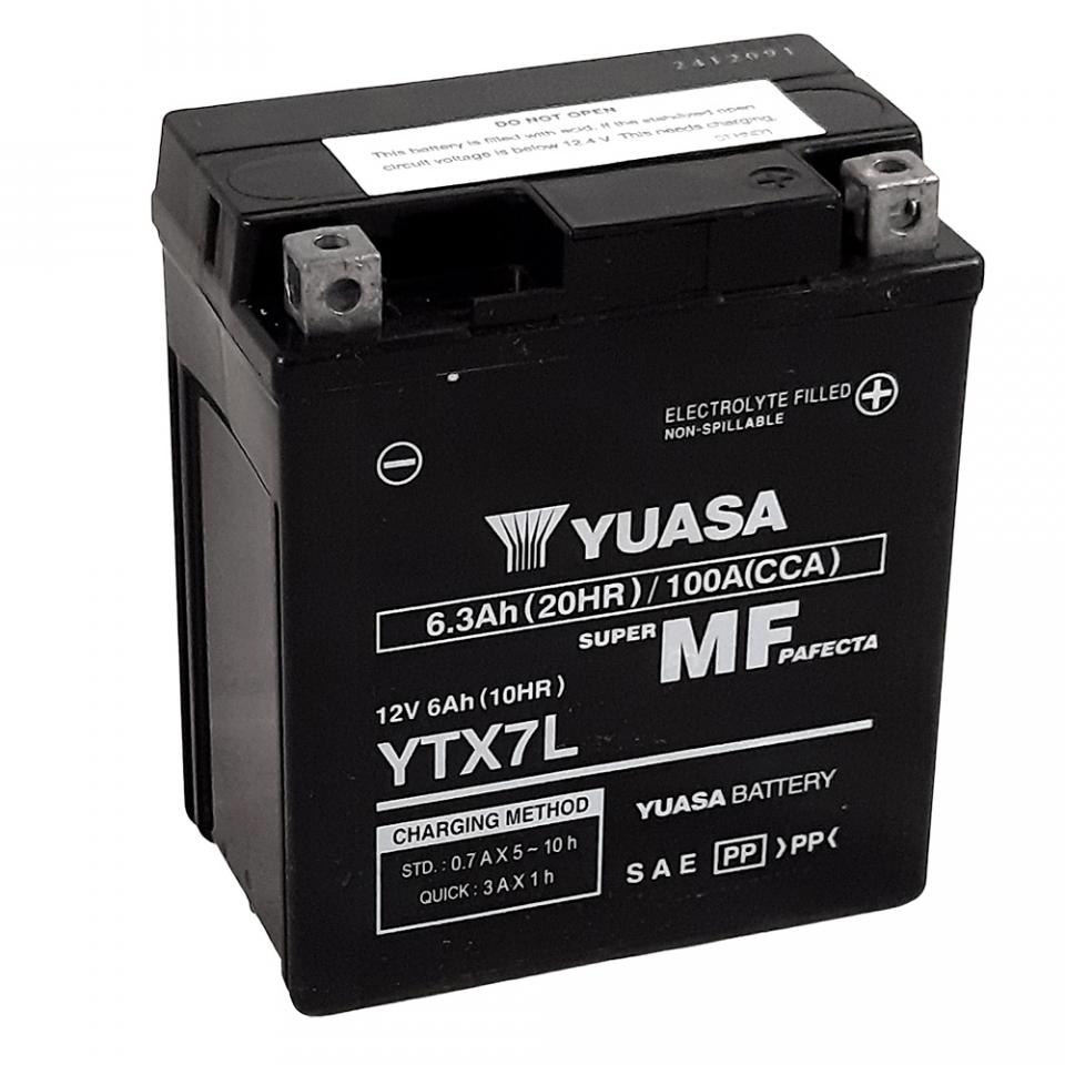 Batterie SLA Yuasa pour Moto Yamaha 125 Xt X 2005 à 2010 Neuf