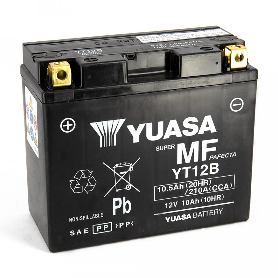 Batterie SLA Yuasa pour Moto Triumph 865 Scrambler Après 2011 Neuf