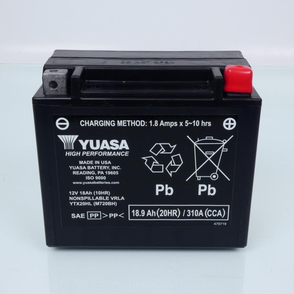 Batterie SLA Yuasa pour Moto INDIAN 1800 ROADMASTER 1811 2016 à 2019 Neuf