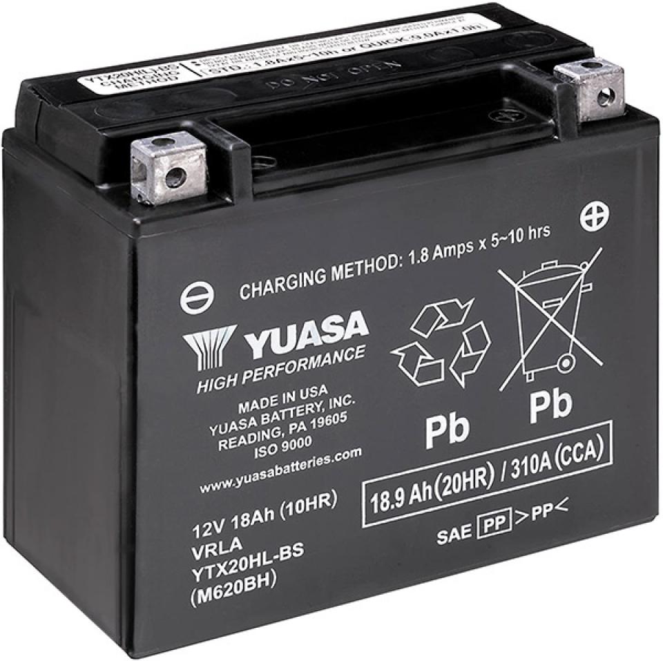 Batterie SLA Yuasa pour Moto Harley Davidson 1450 FXDXT SUPER GLIDE T-SPORT 2000 à 2003 Neuf