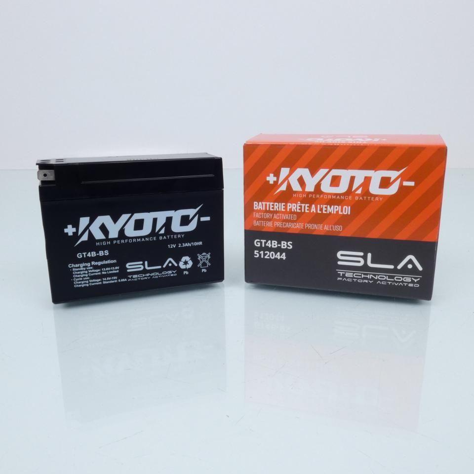 Batterie SLA Kyoto YT4B-BS SLA / 12V 2.3Ah pour moto scooter deux roues Neuf