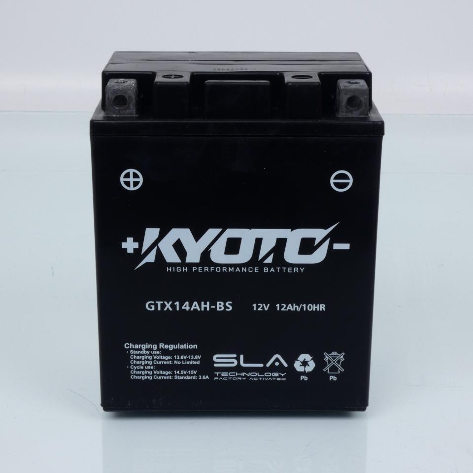 Batterie SLA Kyoto pour quad Yamaha 450 YFM Kodiak 2018 à 2019 YTX14AH-BS Neuf
