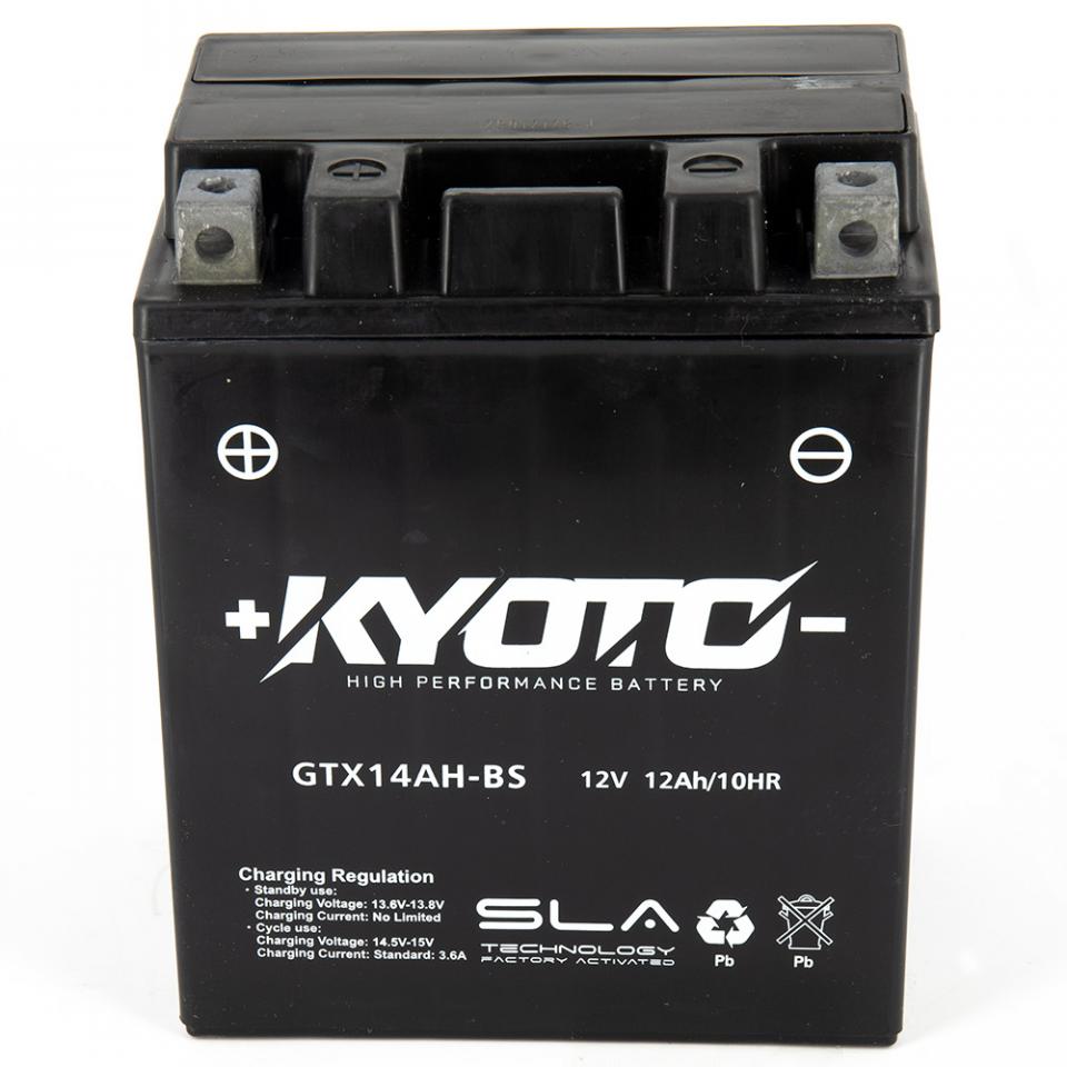 Batterie SLA Kyoto pour quad Yamaha 450 YFM Kodiak 2018 à 2019 YTX14AH-BS Neuf