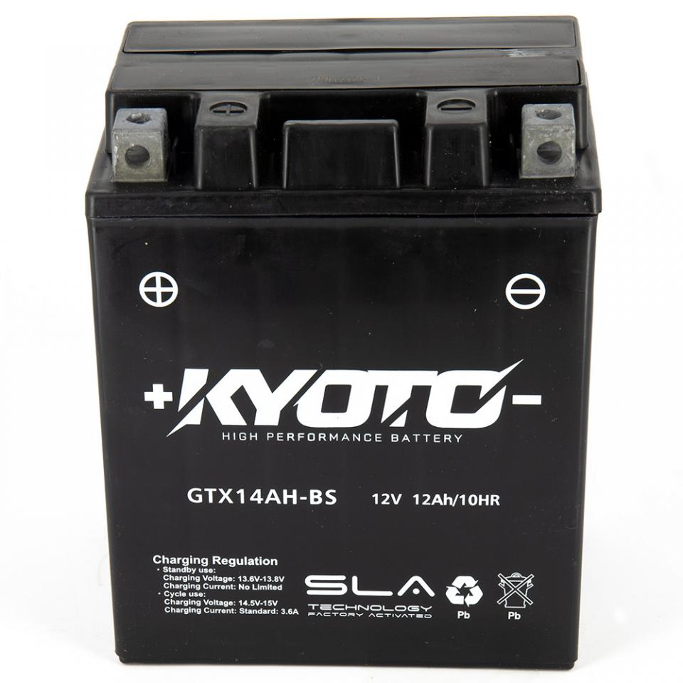 Batterie SLA Kyoto YTX14AH-BS / 12V 12Ah pour quad ATV buggy SSV moto Neuf