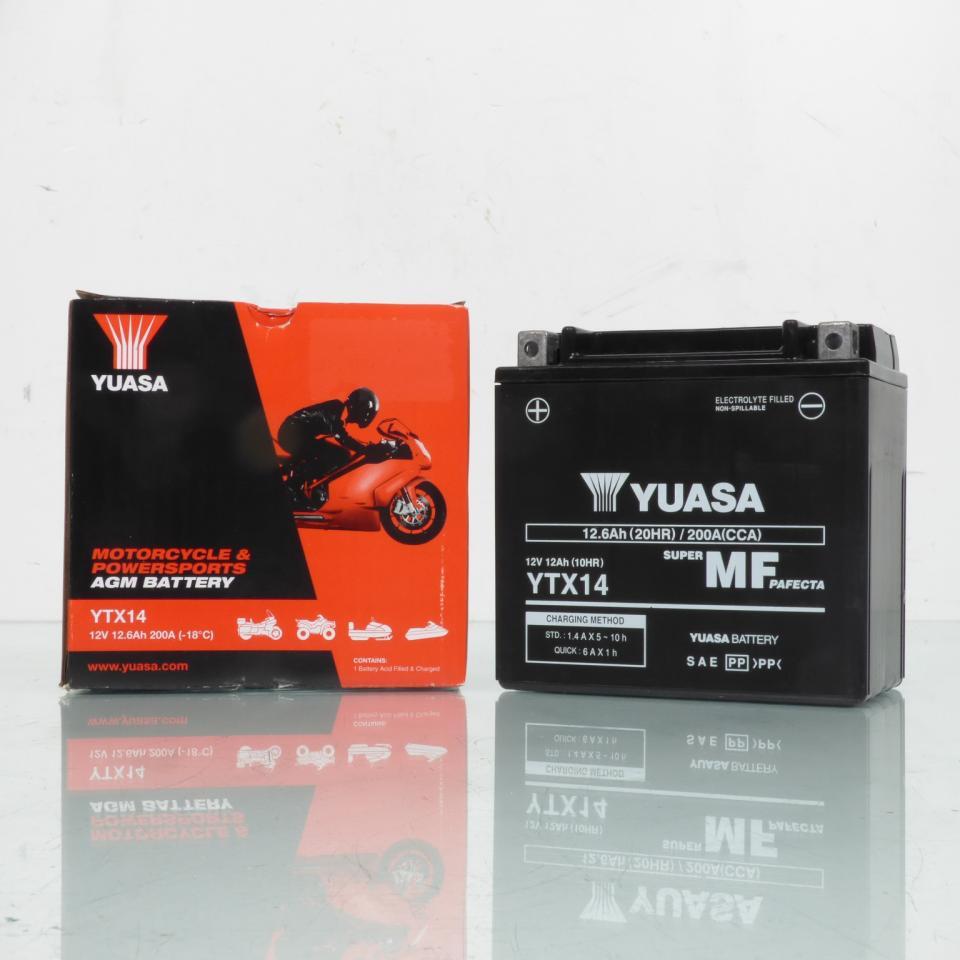 Batterie SLA Yuasa pour Moto BMW 800 F Gs 2008 à 2017 Neuf