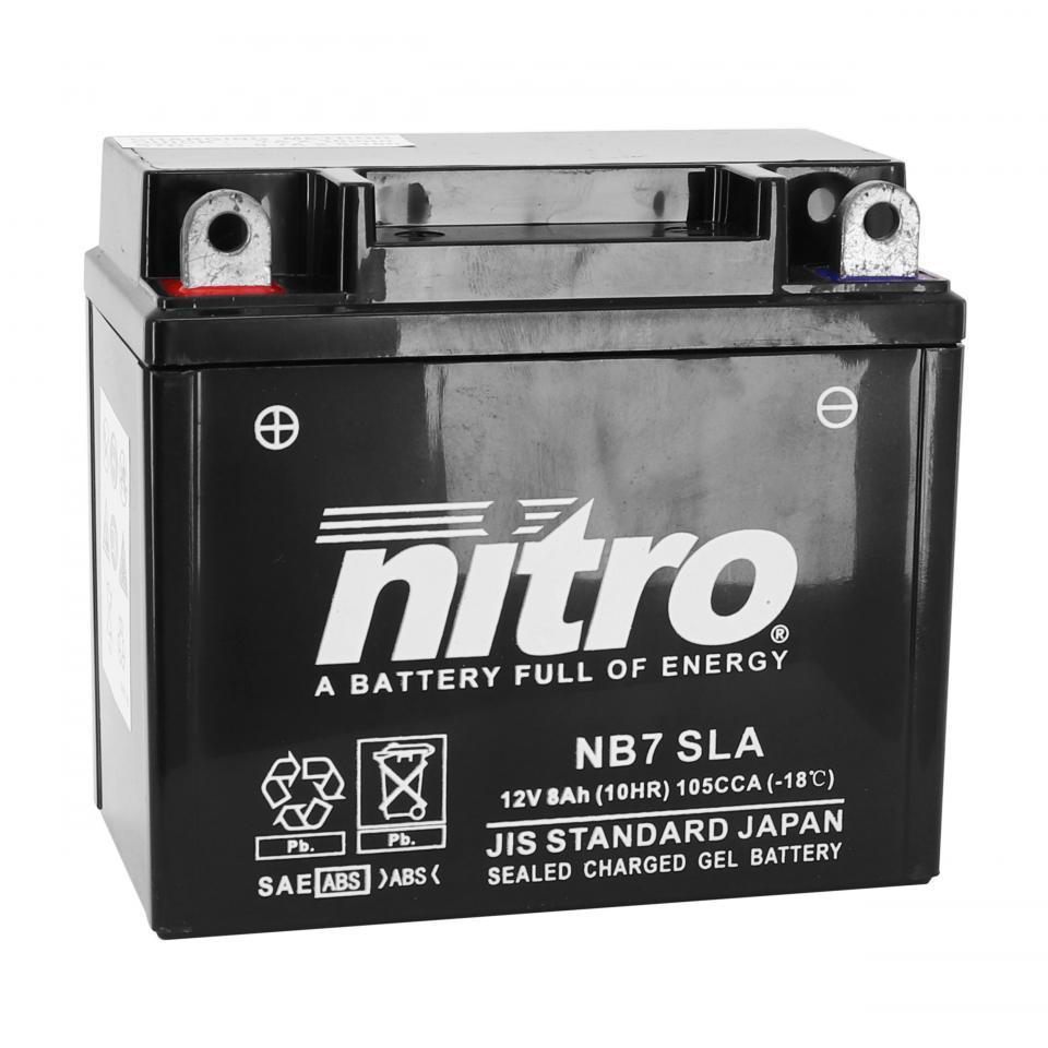 Batterie SLA Nitro pour Scooter Yamaha 125 Majesty 1998 à 2007 Neuf