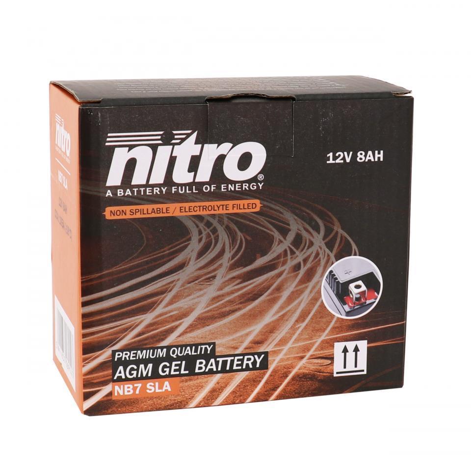 Batterie SLA Nitro pour Scooter Yamaha 125 Majesty 1998 à 2007 Neuf