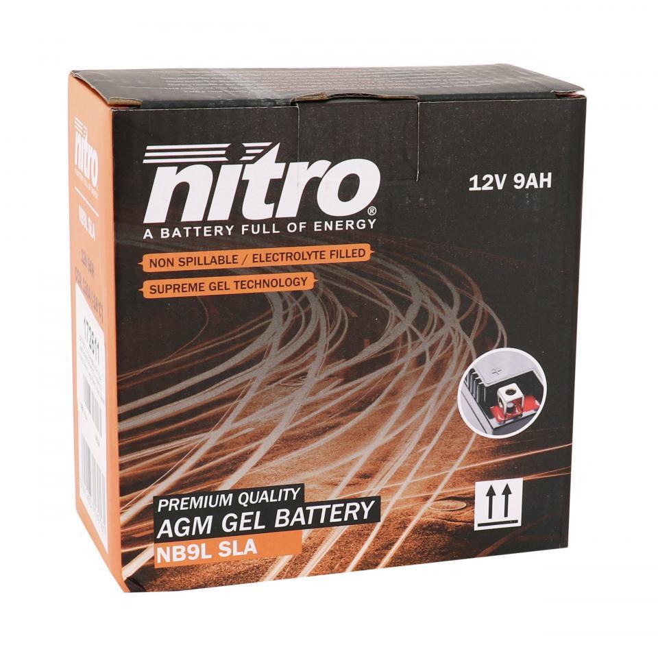 Batterie SLA Nitro pour Scooter Derbi 125 Boulevard Après 2002 Neuf