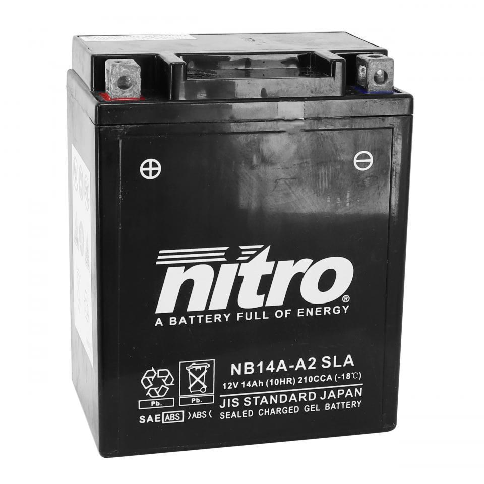 Batterie SLA Nitro pour Moto ROYAL ENFIELD 535 Continental GT 2013 à 2016 Neuf