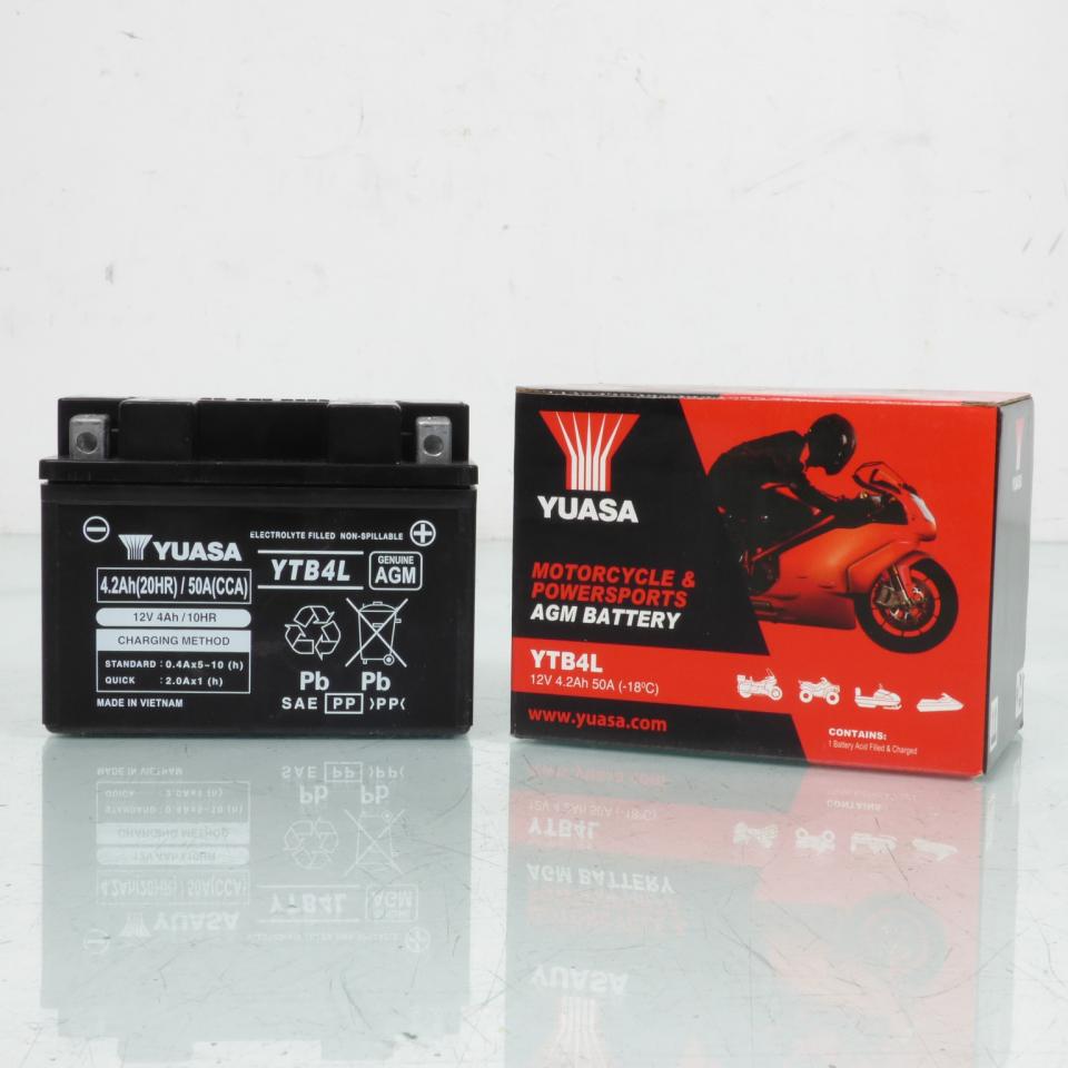 Batterie SLA Yuasa pour Moto Yamaha 125 TDR Après 1993 Neuf