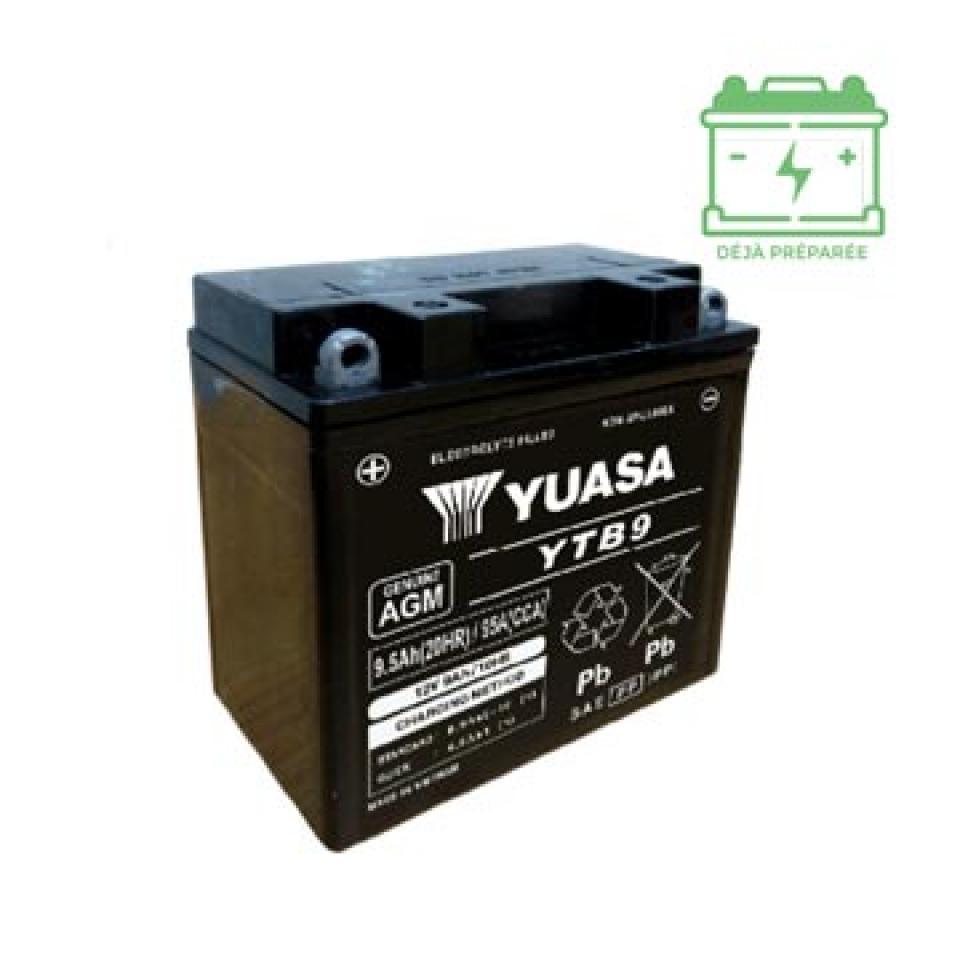 Batterie SLA Yuasa YTB9 12V 9Ah pour moto Neuf