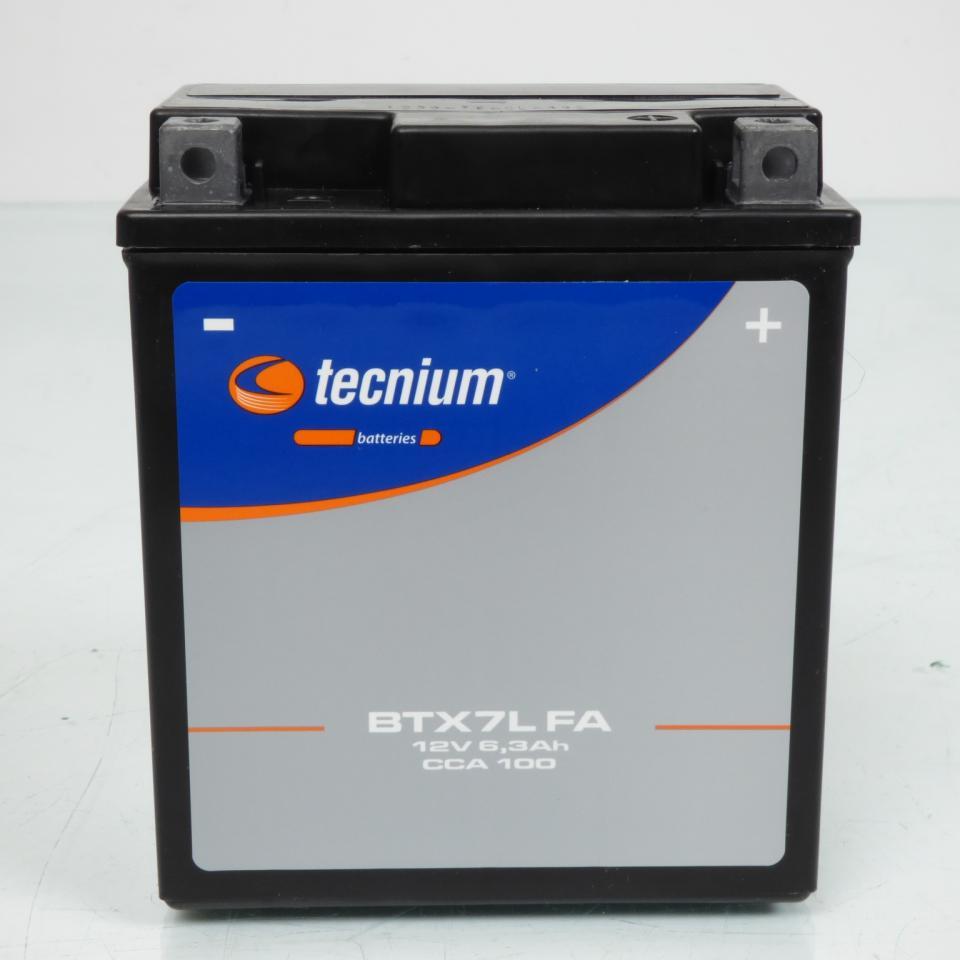 Batterie SLA Tecnium pour Moto Honda 250 Cmx C Rebel 1996 à 2000 YTX7L-BS / 12V 6Ah Neuf