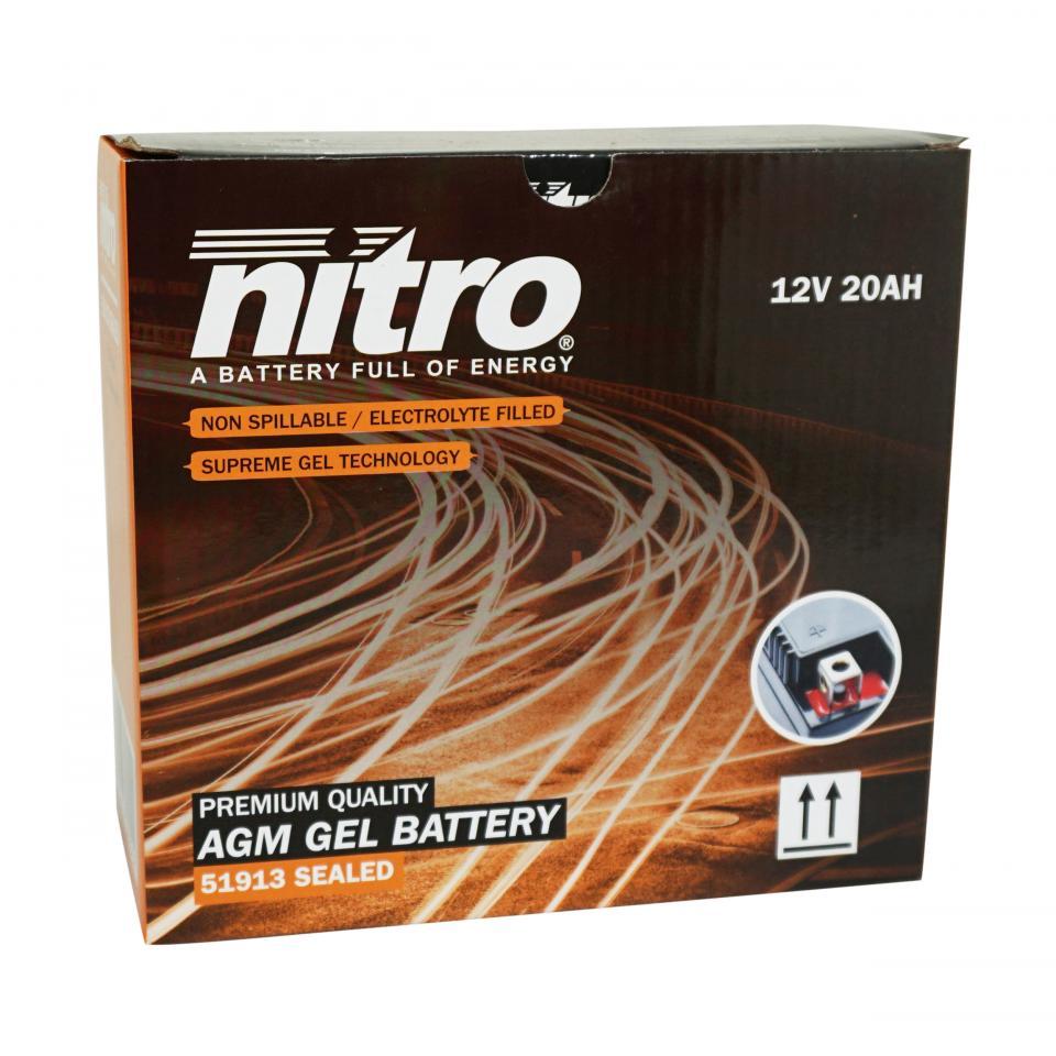 Batterie SLA Nitro pour Moto BMW 900 R90 RT 2005 à 2013 Neuf