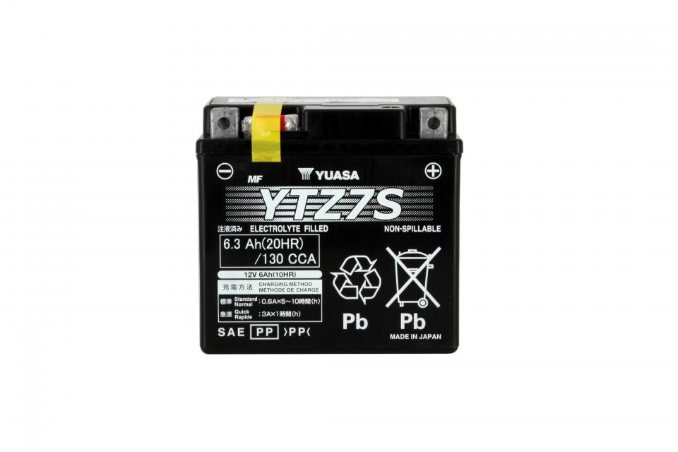 Batterie Yuasa pour Moto CANNONDALE 440 C / E / X 2003 YTZ7-S / 12V 6Ah Neuf